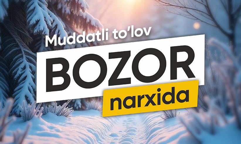 Muddatli to'lov bozor narxida