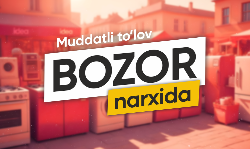 Maishiy texnika Bozor narxida 