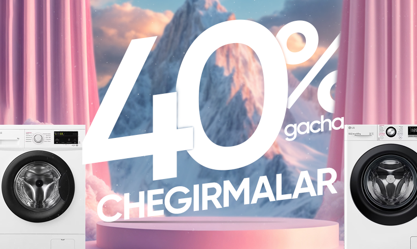 Kir yuvish mashinalarga 40% gacha chegirmalar