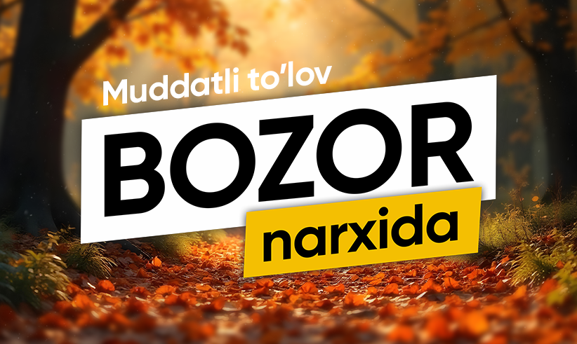 Muddatli to'lov bozor narxida