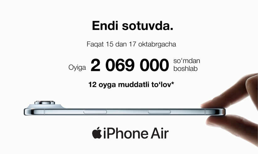 iPhone Air - oldindan buyurtma