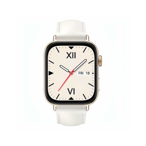 Watch Fit 3 White (Leather Strap)