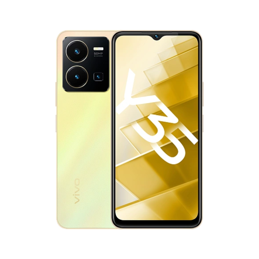 Смартфон Vivo Y35 4/128GB Gold купить в рассрочку в Ташкенте