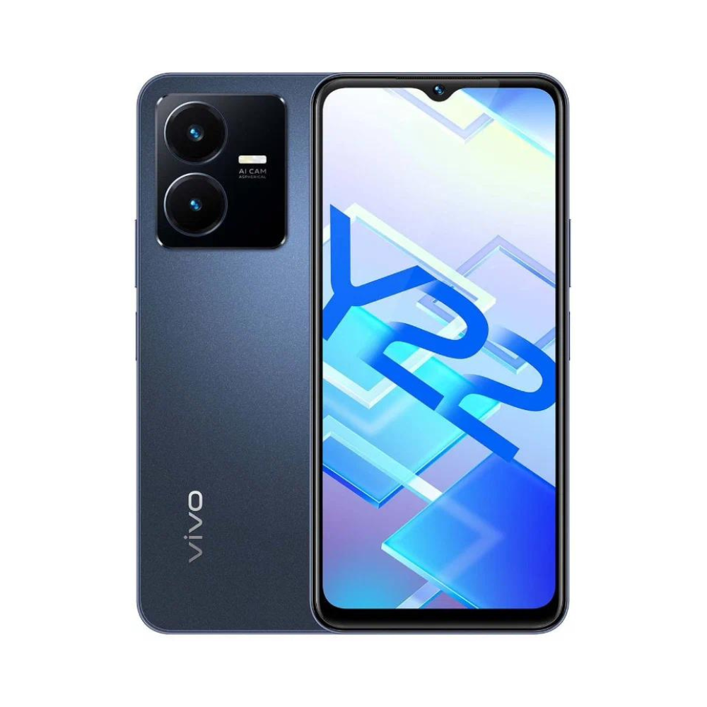 Смартфон Vivo Y22 4/64Gb Starlit Blue купить в рассрочку в Ташкенте