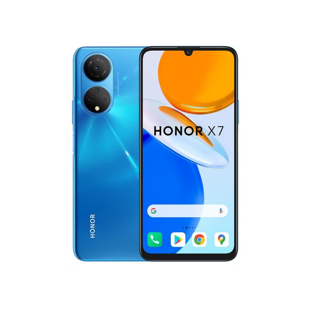 Смартфон Honor X7 Ocean Blue 4/128GB купить в рассрочку в Ташкенте