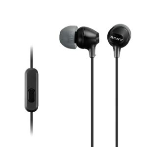 Наушники проводные Sony MDR-EX15AP, black